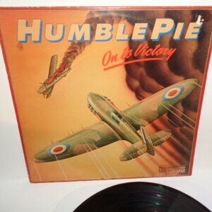 Humble Pie, On To Victory Promo Copy LP. Record Album 1980 Original VG+
